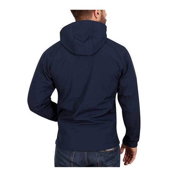 NWT Kirkland Signature Mens Softshell Sherpa Lined Jacket Blue Size M $80 DD008 - Picture 2 of 4